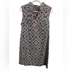 J.Howard Navy, Red & White Dress